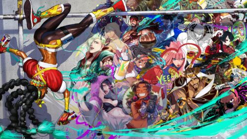 Street Fighter 6 Vibrant Character Collage Art 4K Desktop Wallpaper