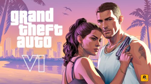 Grand Theft Auto VI Lucia and Jason Miami Vice Aesthetic PC Wallpaper