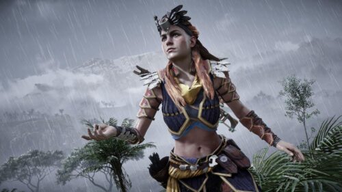 Aloy Horizon Zero Dawn 4K Gaming Wallpaper for PC Desktop – High Quality Landscape Background