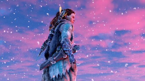Aloy Horizon Forbidden West 4K Gaming Wallpaper for Desktop PC – High Quality Landscape Background
