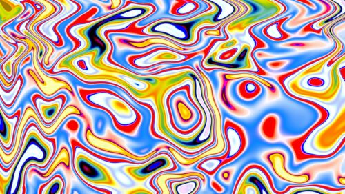 Abstract Liquid Fluid Motion Art Vibrant Colorful 4K Desktop Wallpaper