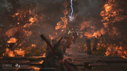 Black Myth Wukong Epic Gaming Wallpaper 4K Desktop Background