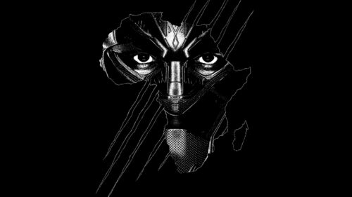 Majestic Black Panther Staring Into The Wild 4K Desktop Wallpaper