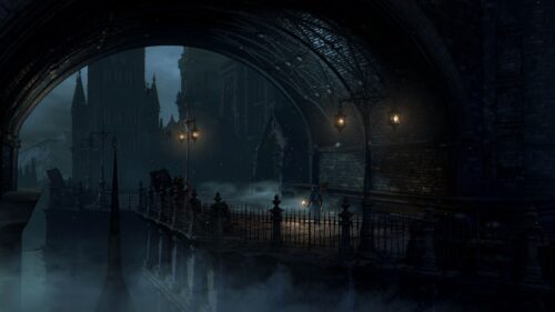 Bloodborne Hunter Gothic Horror Gaming Wallpaper 4K Desktop Background