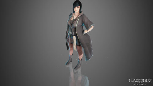 Black Desert Online Kunoichi Character Portrait 4K Wallpaper