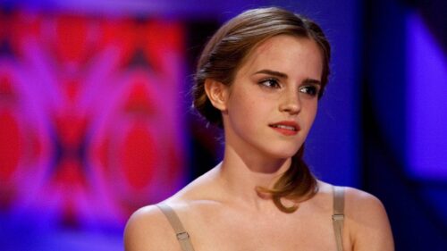 Emma Watson Elegant Portrait Close Up High Definition PC Wallpaper