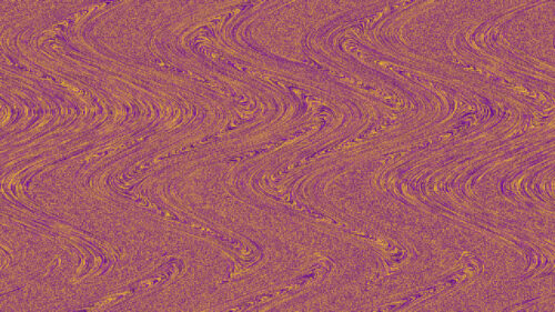 Abstract Liquid Wave Purple and Gold Texture 4K Desktop Wallpaper