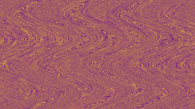 Abstract Liquid Wave Purple and Gold Texture 4K Desktop Wallpaper