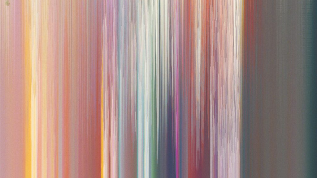 Minimalist Vertical Gradient Abstract Motion Blur Desktop Wallpaper