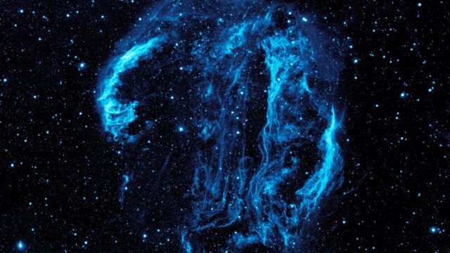 Stunning Blue Deep Space Nebula Cosmic Galaxy 4K PC Wallpaper