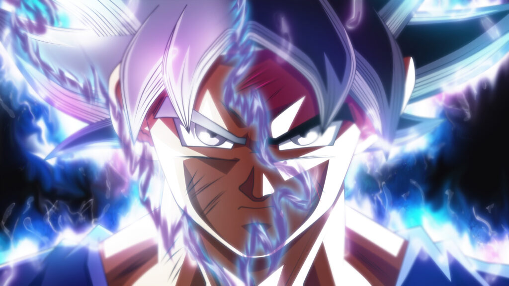 Ultra Instinct Goku Intense Power Anime 4K PC Wallpaper