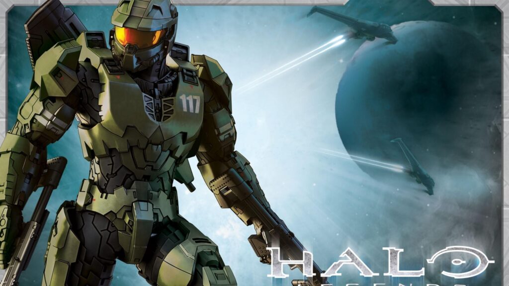Master Chief Spartan 117 from Halo Legends 4K Desktop Wallpaper