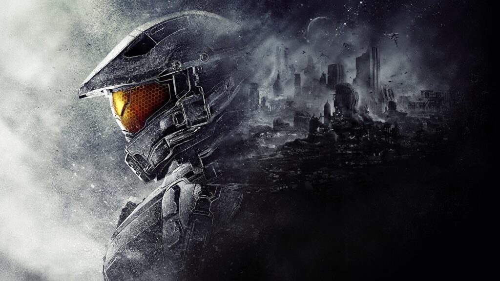 Master Chief Halo Spartan Soldier Cinematic 4K PC Wallpaper