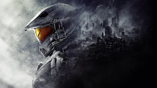 Master Chief Halo Spartan Soldier Cinematic 4K PC Wallpaper