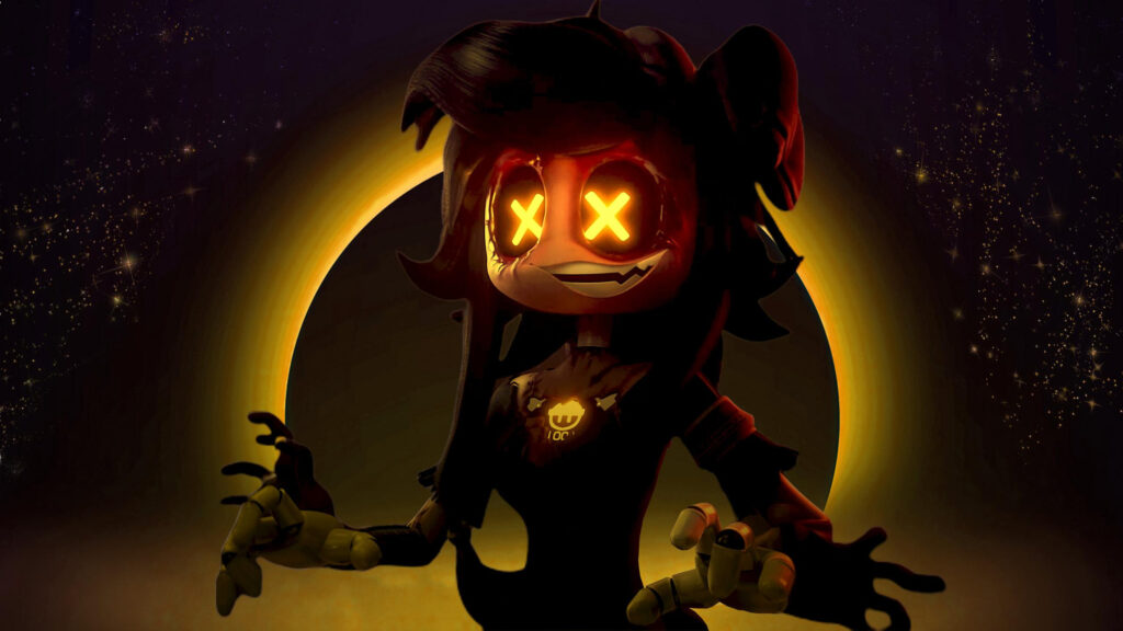Cyn Murder Drones Cinematic Character Glow PC Wallpaper