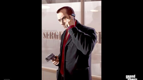 Mikhail Faustin from Grand Theft Auto IV Character Art PC Wallpaper