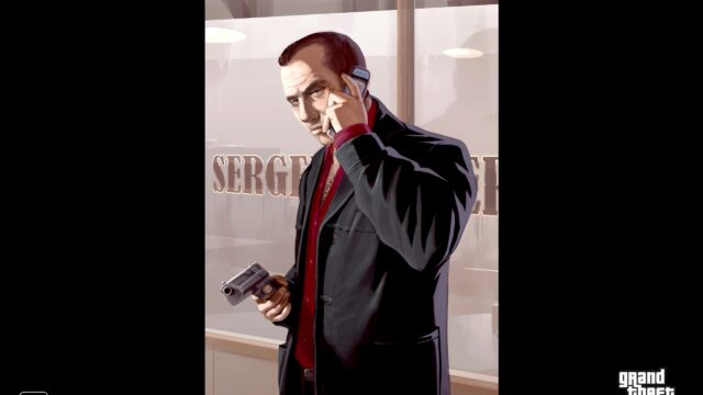 Mikhail Faustin from Grand Theft Auto IV Character Art PC Wallpaper