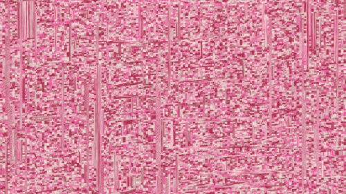 Abstract Pink Pixel Glitch Art Pattern 4K Desktop Wallpaper