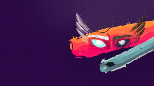 Surreal Abstract Celestial Face Art with Vibrant Gradient Colors PC Wallpaper