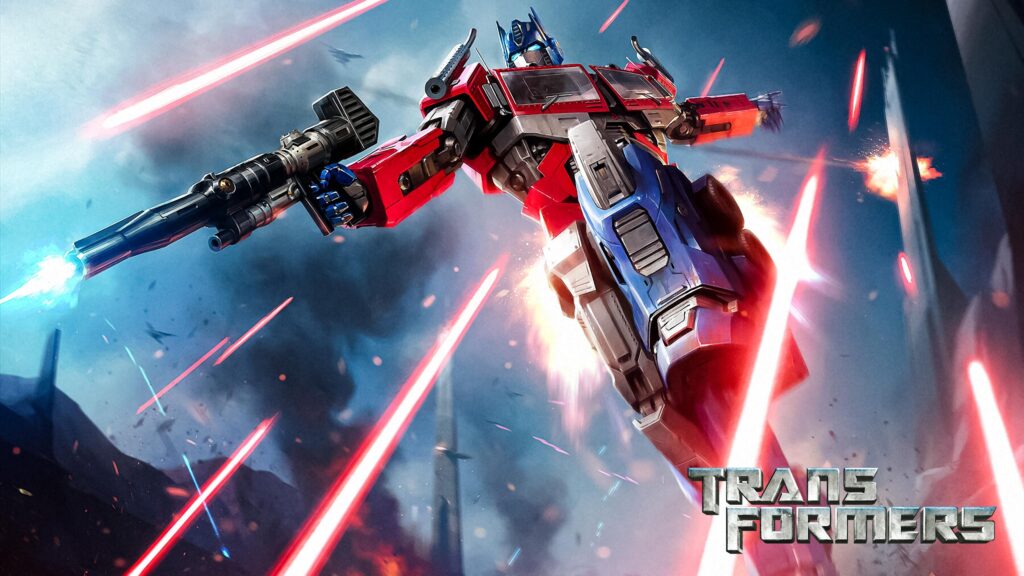 Optimus Prime Battle Scene Transformers 4K Wallpaper