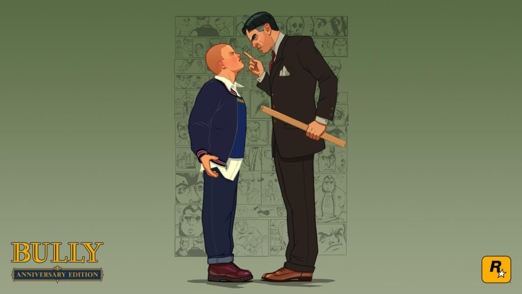 Bully Rockstar Games Anniversary Edition Art PC Wallpaper