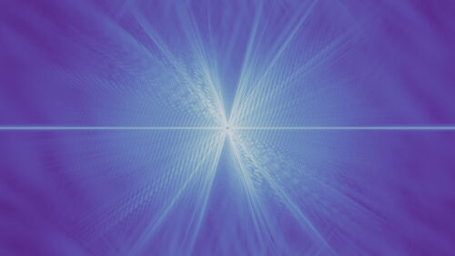 Abstract Purple Light Burst Minimalist 4K PC Wallpaper