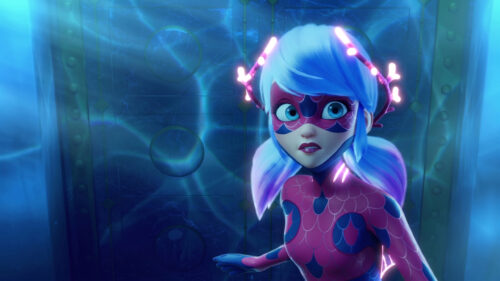 Marinette Ladybug Aqua Transformation Miraculous 4K PC Wallpaper