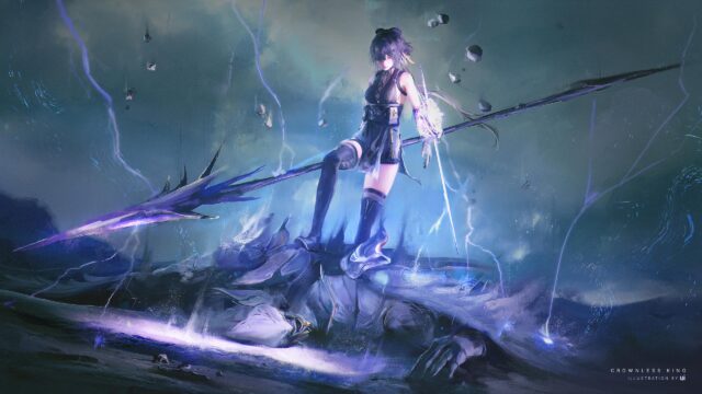 Wuthering Waves Yinlin Standing Over Crownless Boss PC Wallpaper
