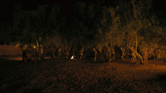 Ancient Roman Soldiers at Night Campfire Cinematic 4K Wallpaper