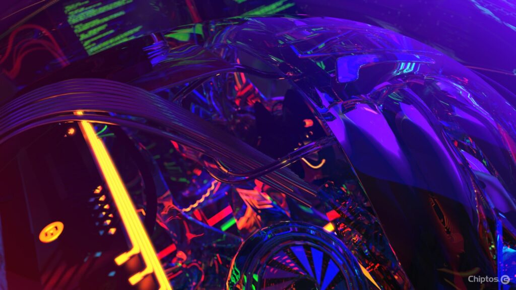 Abstract Cyberpunk Neon Tech 4K Wallpaper for PC Desktop