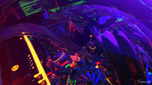 Abstract Cyberpunk Neon Tech 4K Wallpaper for PC Desktop