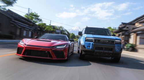 Toyota GR Sports Car and Land Cruiser SUV Driving in Japan 4K PC Wallpaper