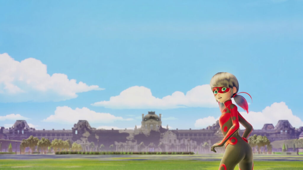Miraculous Ladybug Scarabella Heroine in Paris 4K Wallpaper