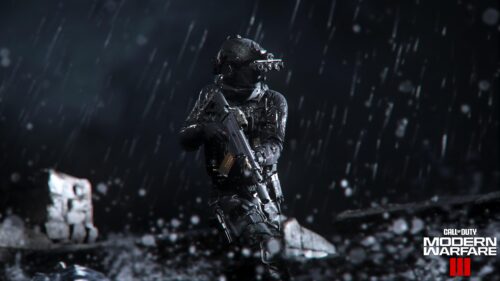 Call of Duty Modern Warfare 3 Task Force 141 Soldier in Rain 4K PC Wallpaper
