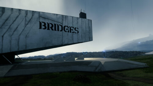 Death Stranding Bridges Distribution Center Scenery 4K PC Wallpaper