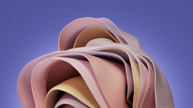 Abstract Pastel Fabric Layers Soft 4K PC Wallpaper