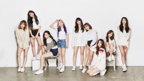 TWICE K-pop Girl Group Studio Portrait High Resolution PC Wallpaper