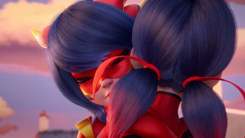 Miraculous Ladybug Dragonbug Transformation Scene 4K Desktop Wallpaper