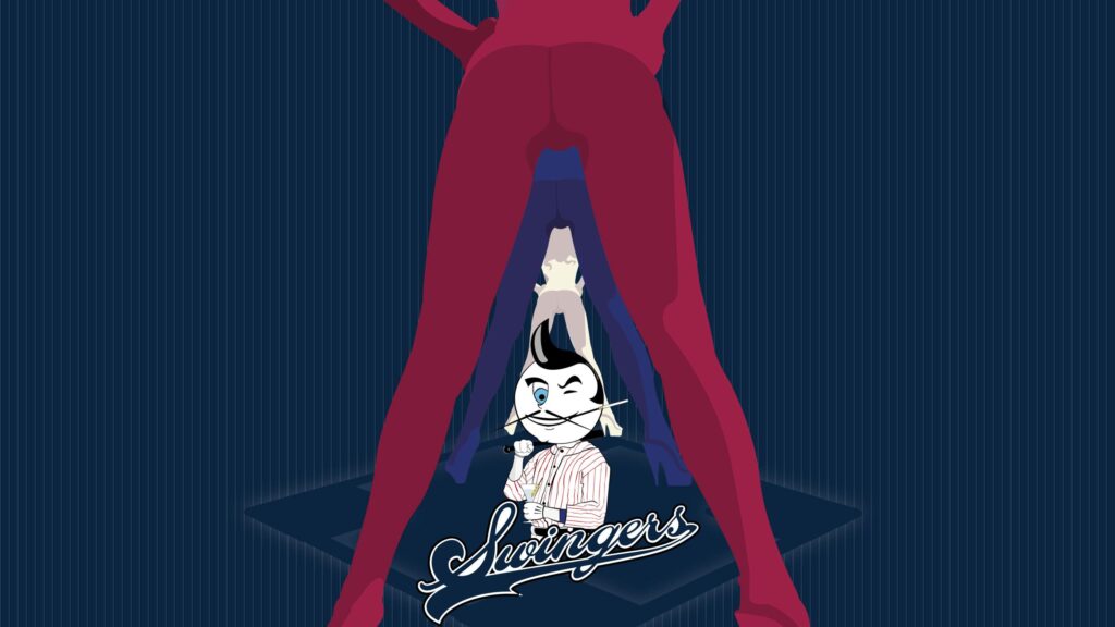 Swingers Movie Minimalist Poster Design 4K Wallpaper