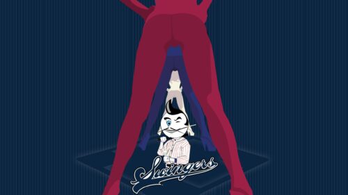 Swingers Movie Minimalist Poster Design 4K Wallpaper