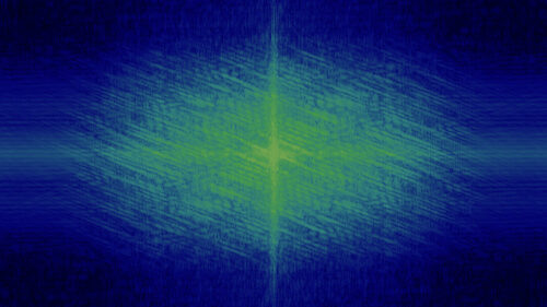 Abstract Glowing Blue and Green Cross Texture Desktop Wallpaper