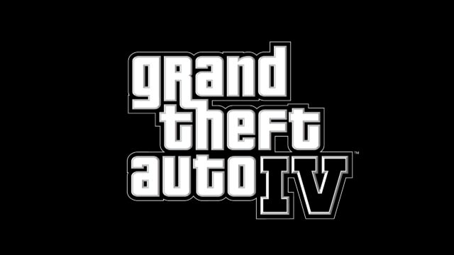 Minimalist Grand Theft Auto IV GTA 4 Logo 4K PC Wallpaper