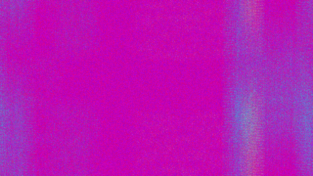 Vibrant Neon Magenta and Purple Digital Noise Texture Desktop Wallpaper