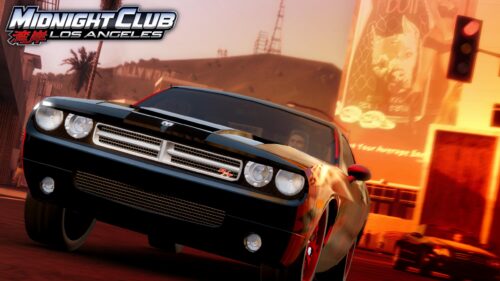 Midnight Club Los Angeles Dodge Challenger RT Gaming Desktop Wallpaper