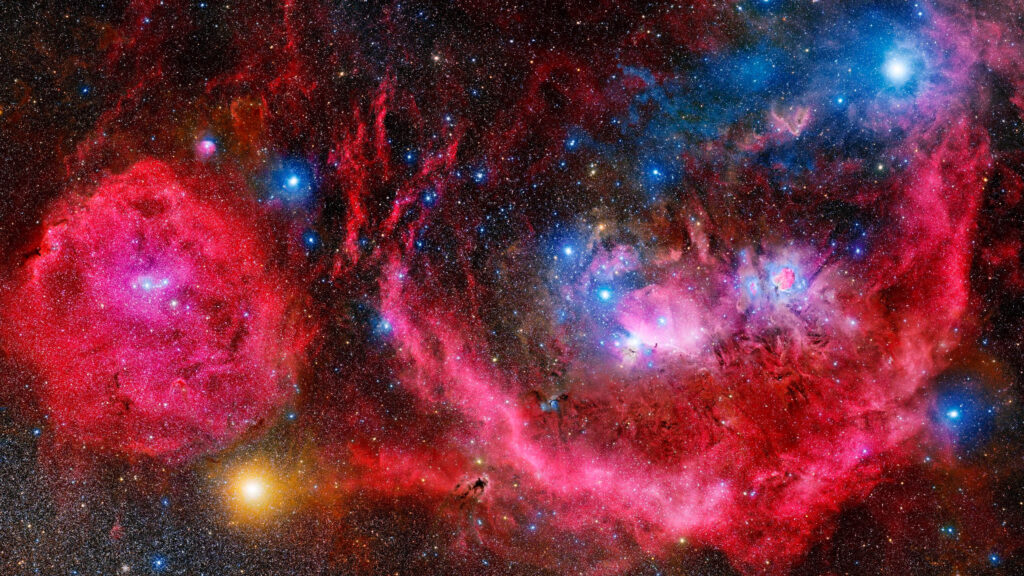 Breathtaking Deep Space Nebula and Glowing Stars 4K Wallpaper