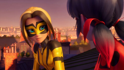 Queen Bee and Ladybug Miraculous Tales of Ladybug and Cat Noir 4K PC Wallpaper