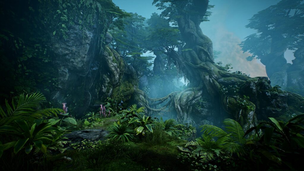 Mystical Ancient Jungle Forest Landscape PC Wallpaper
