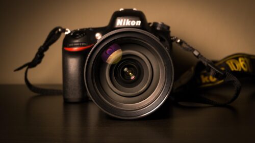 Professional Nikon DSLR Camera Close Up High Resolution PC Wallpaper