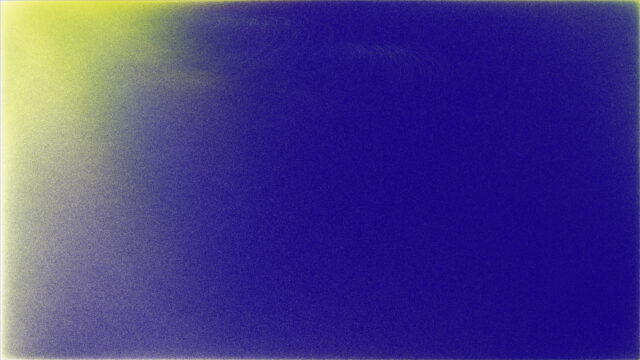 Minimalist Blue and Yellow Grainy Gradient Abstract PC Wallpaper