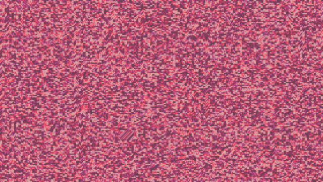 Abstract Pink and Red Digital Pixel Noise Texture 4K Wallpaper